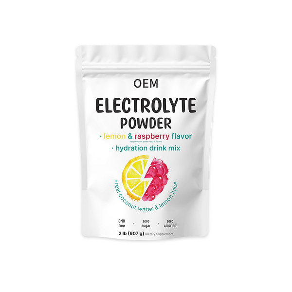 Electrolyte Powder Manufacturer - Lemon Raspberry Sugar-Free Hydration OEM