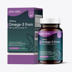 Omega 3 Fish Oil Softgels Manufacturer - 1400mg ISO22000 EPA DHA Heart Brain OEM