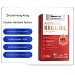 Antarctic Krill Oil Softgels Manufacturer - 56% Phospholipid DHA Vitamin Adult