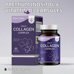 Collagen Complex Softgels Manufacturer - 1000mg 60 Count for Adults Non-Pregnant