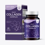 Collagen Complex Softgels Manufacturer - 1000mg 60 Count for Adults Non-Pregnant