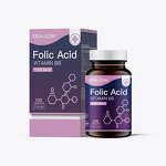 Folic Acid Capsules Manufacturer - 1000MCG Vitamin B9 60 Count 2/Day OEM/ODM