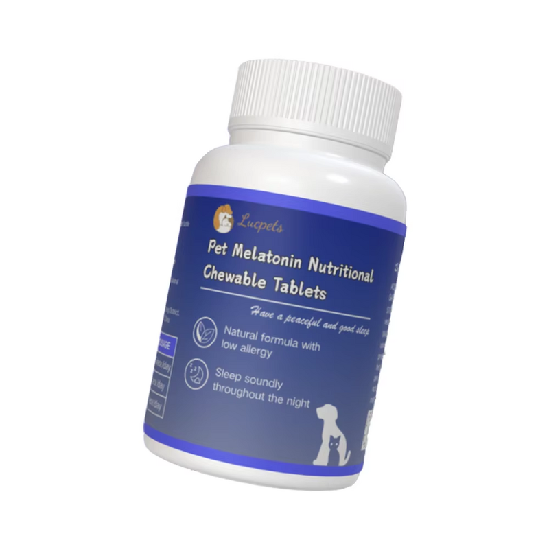 Pet Melatonin Chewables Manufacturer - Cat Dog Anti-anxiety Sleep-inducing Soothing