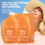 Sunscreen Cream Manufacturer - OEM ODM SPF 50 Whitening Organic Face Body Sunblock