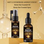 Ginger Hair Oil Manufacturer - OEM Custom Logo Rosemary Biotin Anti Loss Regrowth Serum
