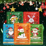 Pomegranate Sheet Mask Manufacturer - Christmas VC Plant Fruit Whitening Moisturizing