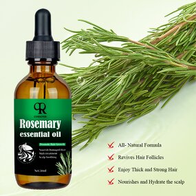 Rosemary Hair Oil Manufacturer - Private Label 100% Natural Anti Hair Loss Growth Oil