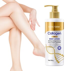 Collagen Body Lotion Manufacturer - Organic Aloe Shea Butter Firming Whitening Wholesale