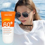 Sunscreen Cream Manufacturer - Korean Organic Anti-Freckle Vegan Whitening SPF 60 Face Body