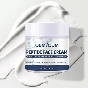 Peptide Face Cream Manufacturer - OEM Lifting Firming Acne Wrinkle Reduction Anti-aging