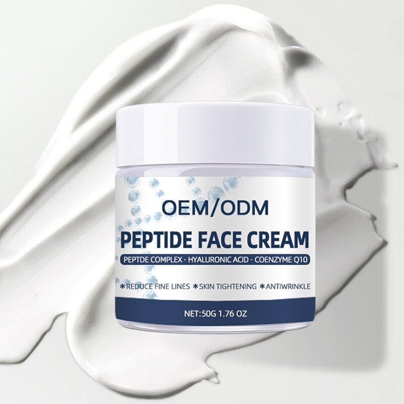 Peptide Face Cream Manufacturer - OEM Lifting Firming Acne Wrinkle Reduction Anti-aging