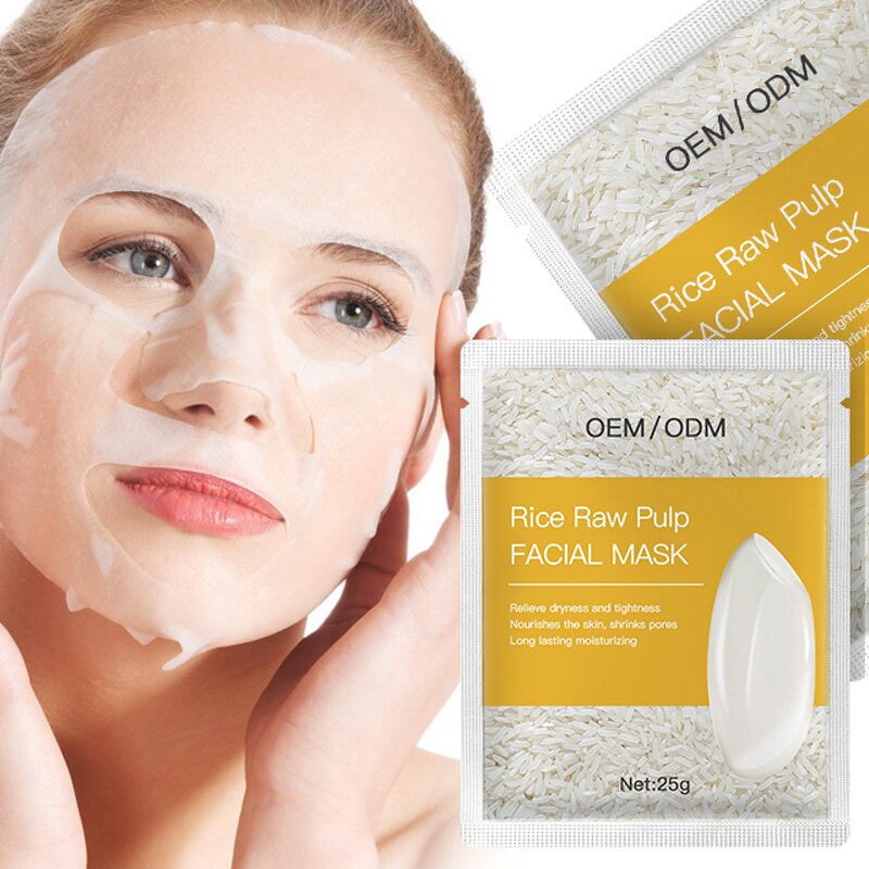 Rice Sheet Mask Manufacturer - OEM Japanese Wrinkle Remove Moisturizing for Women