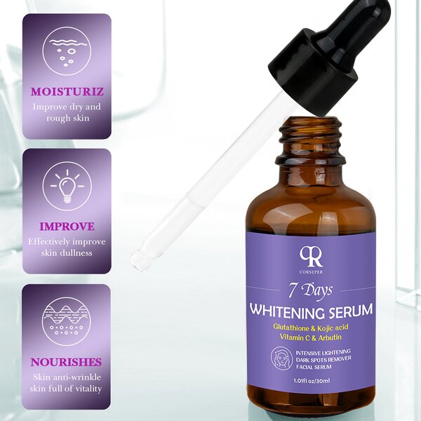 Glutathione Serum Manufacturer - OEM Vitamin C Kojic Acid Dark Spots Skin Whitening
