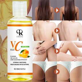 Body Massage Oil Manufacturer - 100% Organic Vitamin C Black Spots Stretch Marks