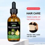 Black Castor Oil Manufacturer - OEM Herbal Anti Loss Repair Smoothing Scalp Strengthening
