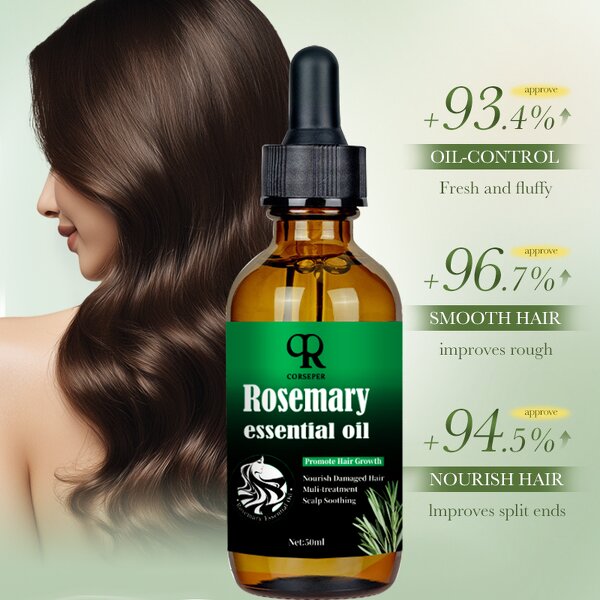 Rosemary Scalp Oil Manufacturer - Private Label 50ml Nourishing Repairing Growth Oil