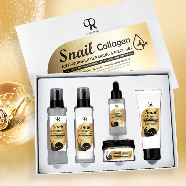 Snail Serum Manufacturer - Private Label Korean Anti Aging Mucin Collagen Facial Essence