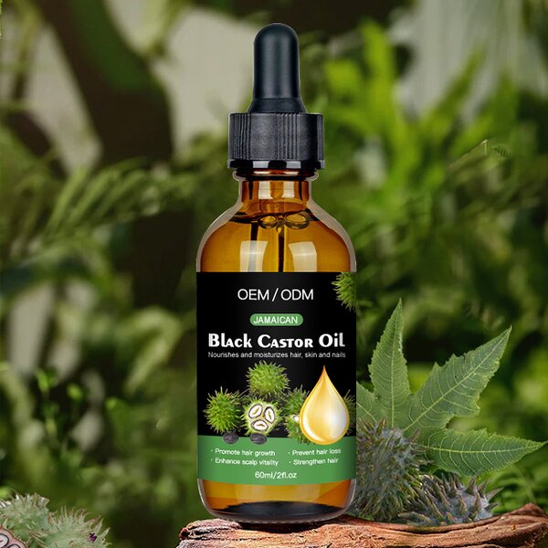 Black Castor Oil Manufacturer - OEM Anti Hair Loss Fast Growth Thickening Treatment Oil