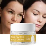Rice Face Cream Manufacturer - Organic Dark Spots Freckles Brightening Moisturizing