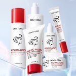 Kojic Acid Skincare Set Manufacturer - Best Selling Face Serum Body Lotion Cream