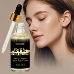 24K Gold Serum Manufacturer - OEM Hyaluronic Acid Collagen Nicotinamide Whitening