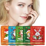 Pomegranate Sheet Mask Manufacturer - Christmas VC Plant Fruit Whitening Moisturizing