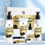 Snail Skin Care Set Manufacturer - Mucin Collagen Cleanser Serum Moisturizer Cream