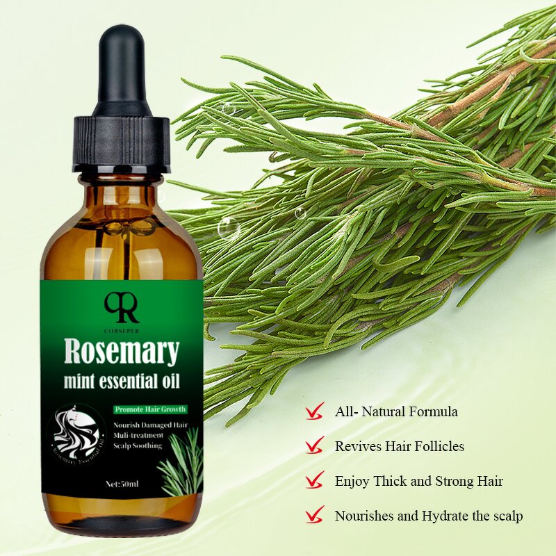 Rosemary Hair Serum Manufacturer - 100% Natural Scalp Elixir Anti Loss Growth Treatment