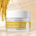 Rice Face Cream Manufacturer - Organic Dark Spots Freckles Brightening Moisturizing