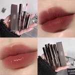 Lip Gloss Manufacturer - Double Headed Waterproof Matte Pen with Water Gloss Mirror Overlay & Gege Bear