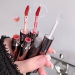 Lip Gloss Manufacturer - Double Headed Waterproof Matte Pen with Water Gloss Mirror Overlay & OEM ODM Gege Bear