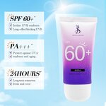 Sunscream Manufacturer - High Protection Factor Purple Tube Sweat Proof & Professional