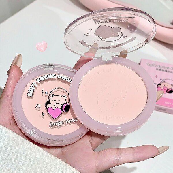 Setting Powder Manufacturer - Gege Bear Soft Focus Light Transparent Long-Lasting Powerful Oil Control Mineral