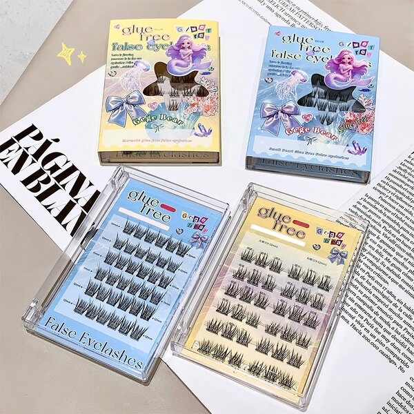 Eyelashes Manufacturer - Gege Bear Handmade C Degree Synthetic Hair Light Airy Natural Enhances Eye & OEM ODM