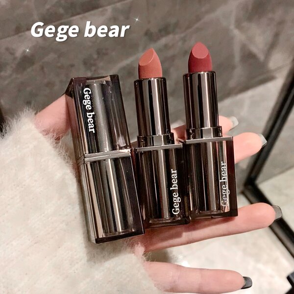 Lip Gloss Manufacturer - Gege Bear Matte Nude Long-Lasting Waterproof Anti-Fouling Natural & OEM ODM
