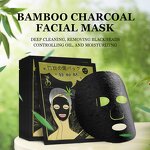 Face Mask Manufacturer - Bamboo Charcoal Purification Pore Cleaning Oil Control Black