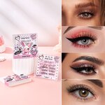 Eyelashes Strip Manufacturer - Gege Bear Natural Self-Adhesive Full Strip Bottom Lashes Curl Manga European
