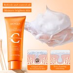 Facial Cleanser Manufacturer - Vitamin C Refreshing Oil Control Anti-Aging Organic & OEM Private Label