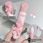 Lip Gloss Manufacturer - Tender Lip Glaze Clove Bear Design Velvet Nude & Wholesale Private Label