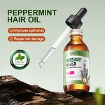 Hair Care Oil Manufacturer - 250ml Rosemary Peppermint for Strengthening Hair-Loss Prevention & OEM ODM