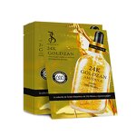 Facial Mask Manufacturer - 24K Gold Hyaluronic Acid Korean Fabric Moisturizing Cleaning Brightening