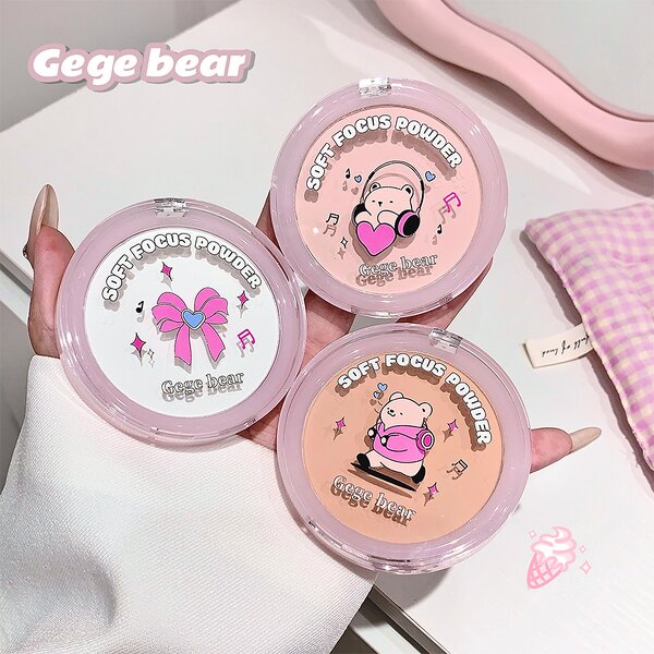 Setting Powder Manufacturer - Gege Bear Loose Face Long-Lasting Mineral Soft Focus Light Matte & OEM ODM