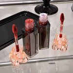 Lip Gloss Product Manufacturer - Vegan Lip Balm Moisturizing Shining Crystal Sweetheart Transparent & OEM ODM Gege Bear