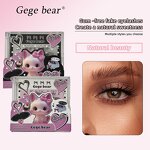 Eyelashes Strip Manufacturer - Gege Bear Natural Self-Adhesive Full Strip Bottom Lashes Curl Manga European
