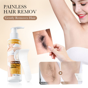 Hair Removal Cream Manufacturer - Gentle Chemical-Based Natural Rice Smooth for Underarms Legs & BIOAQUA Private Label