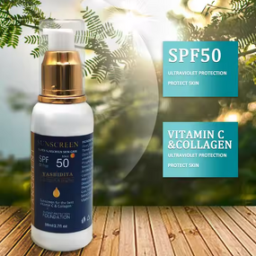 Sunscreen Lotion Manufacturer - SPF 50 Organic Whitening Korean with Custom Mineral Ingredients & Private Label