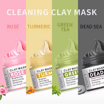 Clay Mask Manufacturer - Pore Purified Green Tea Turmeric Dead Sea with Shea Butter Rose Aloe & OEM Private Brand