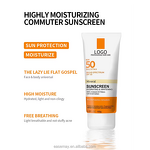 Sunscreen Cream Manufacturer - Vegan Organic Whitening Hydrating Moisturizer 50 PA+ with Green Tea & OEM Private Label