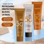 Sunscreen Cream Manufacturer - 100ML SPF50 PA+++ Organic Vegan Non-Greasy Waterproof & OEM Factory
