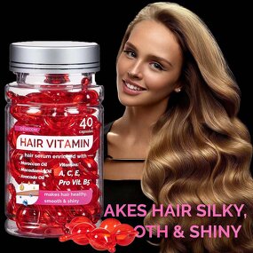 Hair Growth Oil Manufacturer - Organic with Keratin Treatment Vitamin C E Moisturizing Capsule